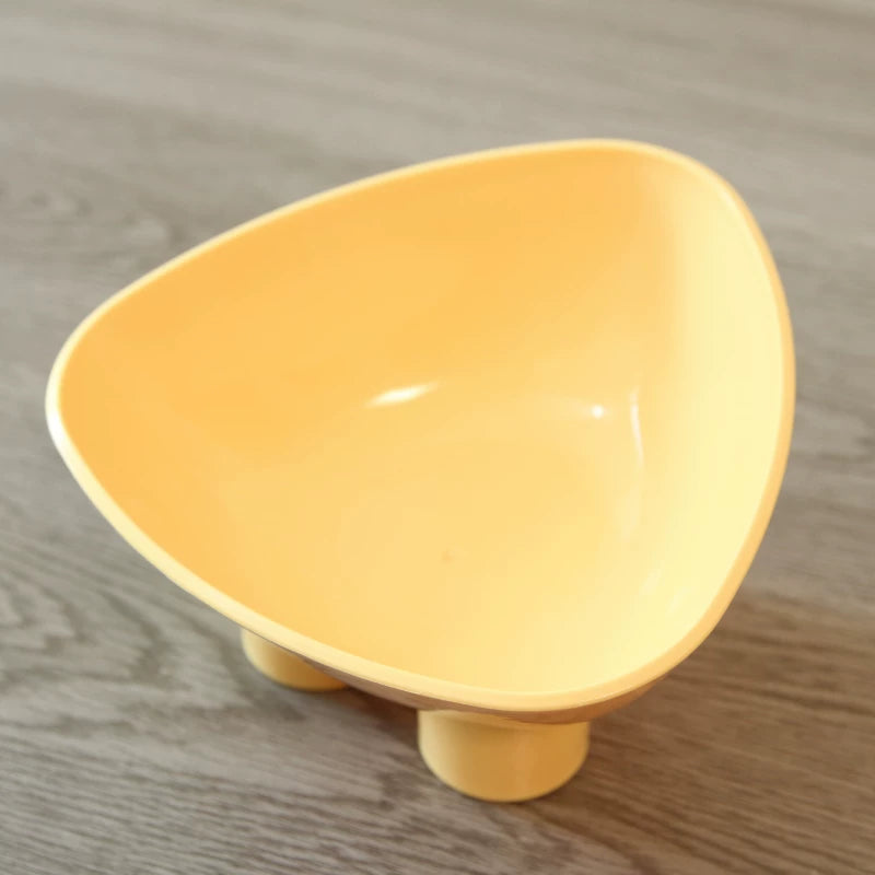 Pomdsds | Raised Ceramic Pet Bowl with Sculpted Base and Wide Opening for Daily Use