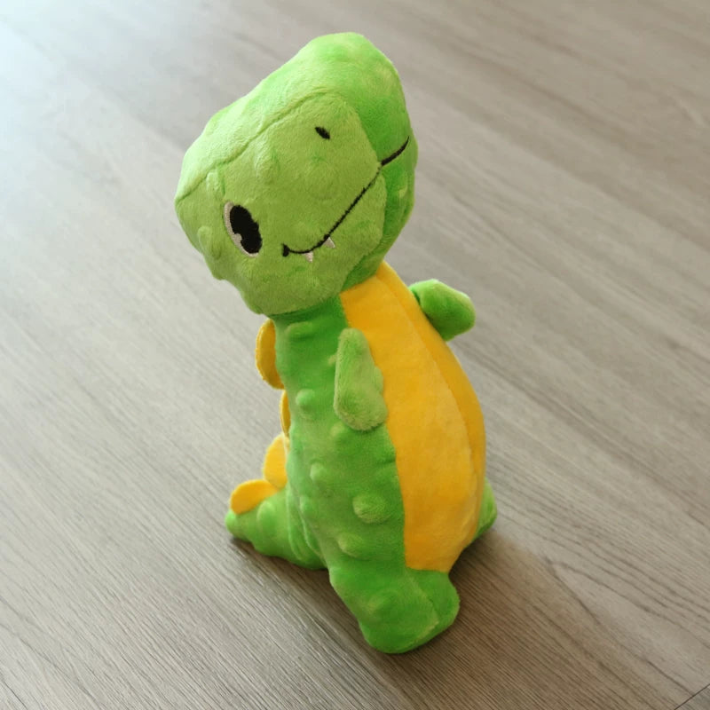 Pomdsds | Dinosaur-Themed Dog Toy with Gentle Sound, Interactive Plush Play for Small to Medium Dogs
