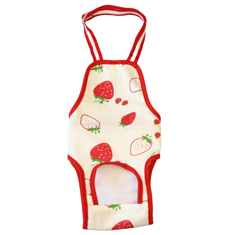 Pomdsds | Cotton Female Dog Hygiene Pants, Full-Cover One-Piece Design for Everyday Indoor Wear