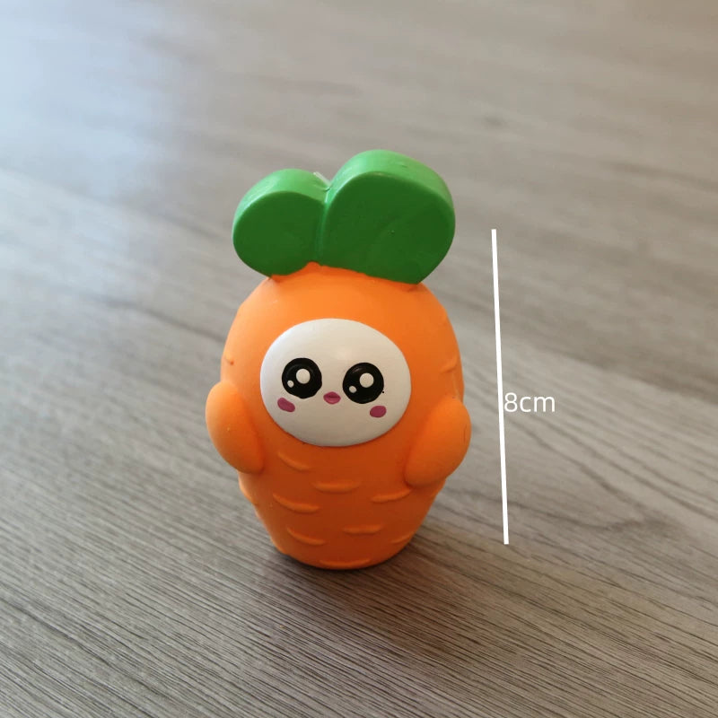 Popping Dog Toy Bite Resistant Sound Natural Latex Pet Toy Bichon Teddy Puppy Teething Toy