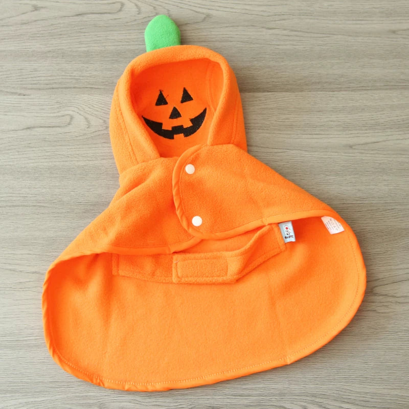 Pomdsds | Reversible Polar Fleece Pet Cloak, Everyday Halloween & Autumn-Winter Wear for Dogs and Cats