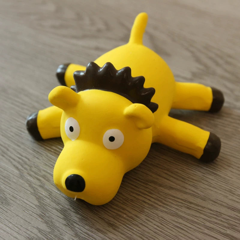 Pomdsds | Natural Latex Puppy Toy for Everyday Play, Soft Interactive Toy for Small Dogs