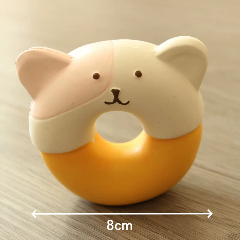 Pomdsds | Assorted Natural Latex Dog Toys with Gentle Sound, Everyday Play Set for Small Dogs