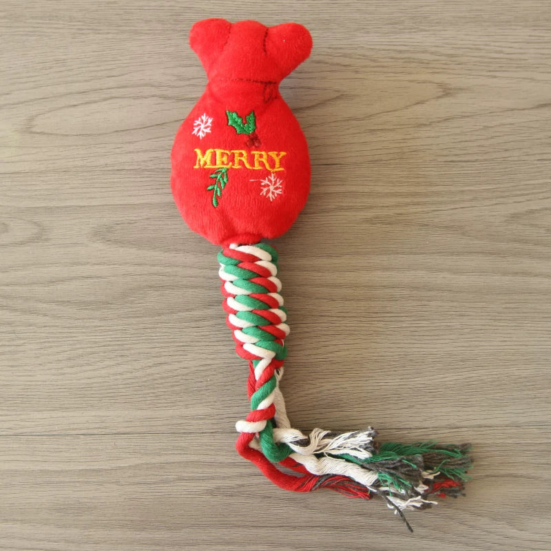 Pomdsds | Cotton Rope Pet Toy with Vegetable and Fruit Design for Everyday Play