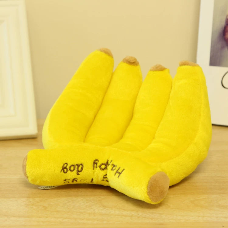 Pomdsds | Banana-Shaped Plush Pet Toy for Dogs for Everyday Play