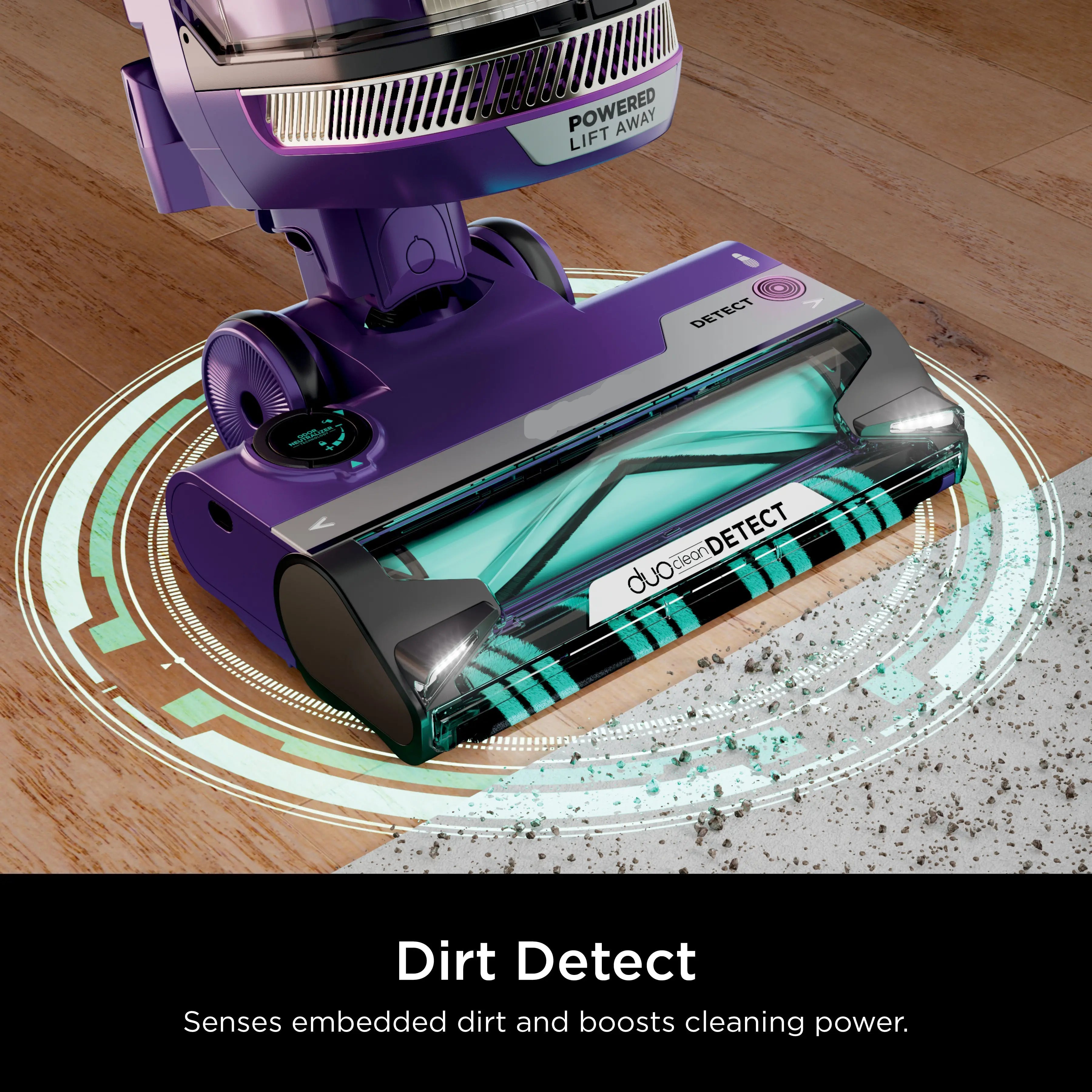 High-Efficiency Upright Vacuum Cleaner with Advanced Technology
