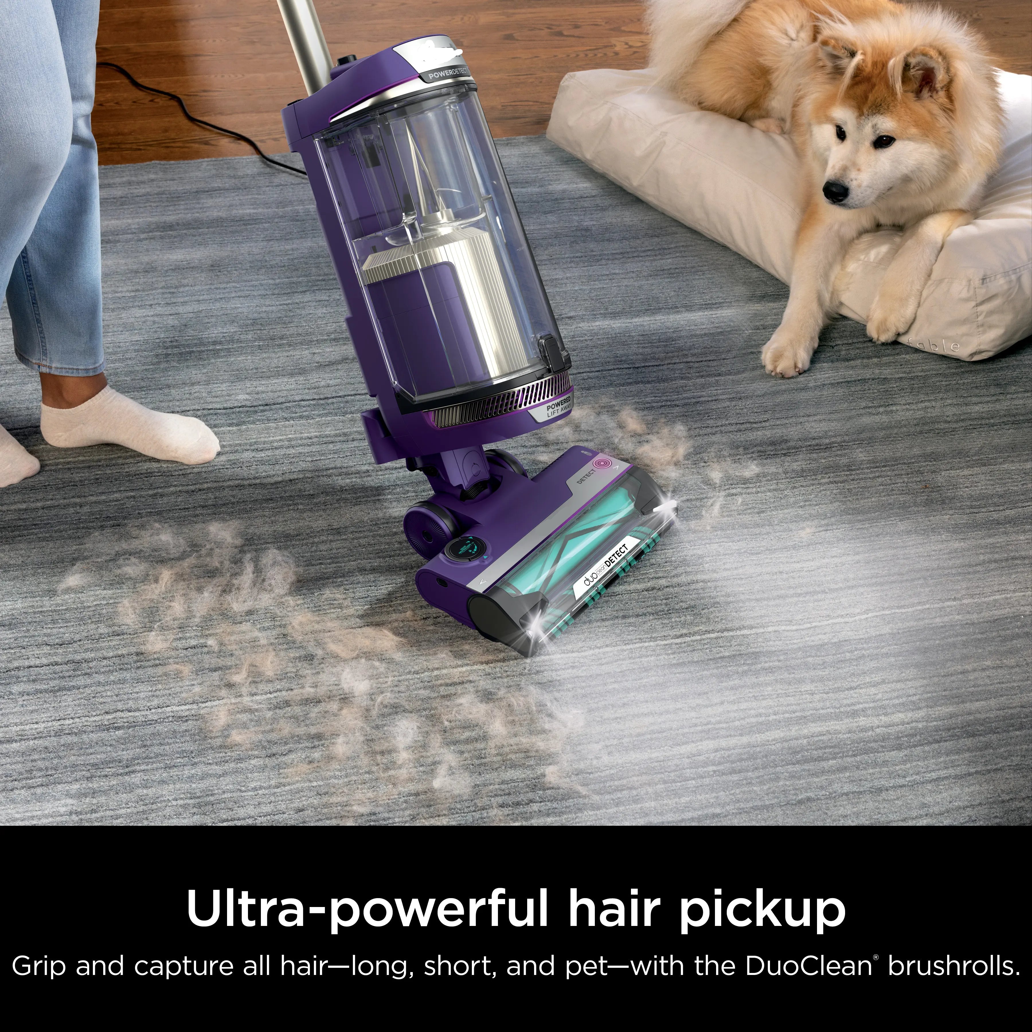 High-Efficiency Upright Vacuum Cleaner with Advanced Technology